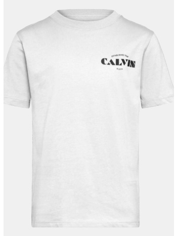 calvin klein small chest print tee ss παιδικό t-shirt