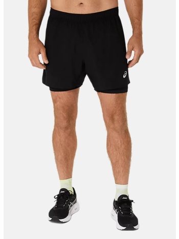 asics performance core 2in1 ανδρικό σορτς για τρέξιμο