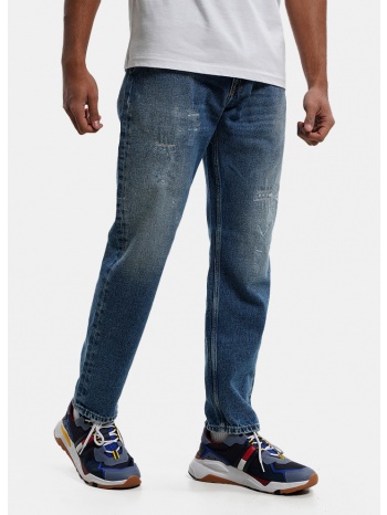 tommy jeans dad regular tapered ανδρικό παντελόνι jean