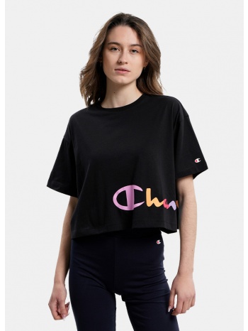champion crewneck γυναικείο croptop t-shirt