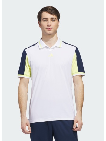 adidas m beyond the course vent twistknit polo