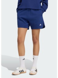 adidas 3-stripes studio fleece loose γυναικείο σορτς (9000279903_5123)