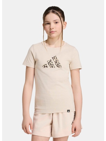adidas sportswear animal graphic παιδικό t-shirt