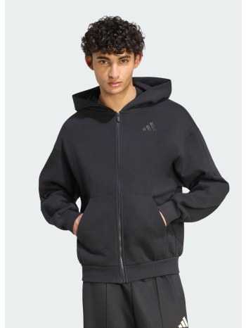 adidas sportswear m kit small logo full-zip hoodie