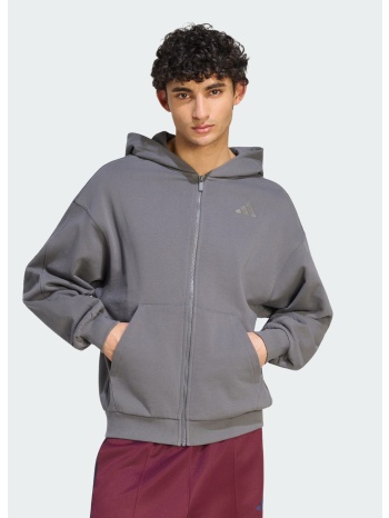 adidas sportswear m kit small logo full-zip hoodie