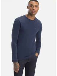 tommy jeans original rib ανδρική μακρυμάνικη μπλούζα (9000065052_12993)