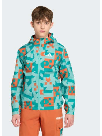 adidas terrex k minecraft 2 layer climaproof rain jck