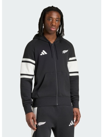 adidas m all blacks leisurewear full zip hoodie