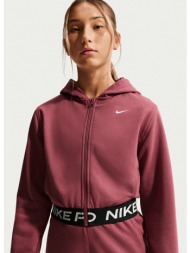 nike pro dri-fit fleece παιδική ζακέτα (9000275427_94408)
