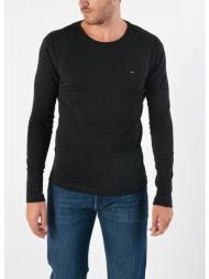 tommy jeans long sleeved ribbed organic cotton ανδρικό t-shirt (9000019251_22945)