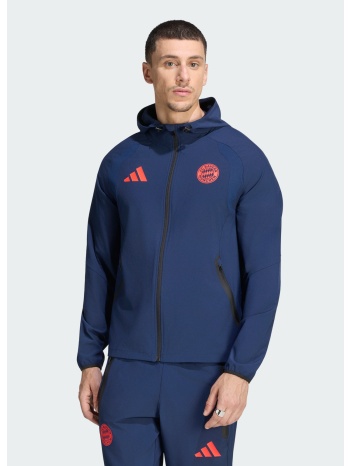 adidas m fc bayern muenchen tiro travel windbreakr