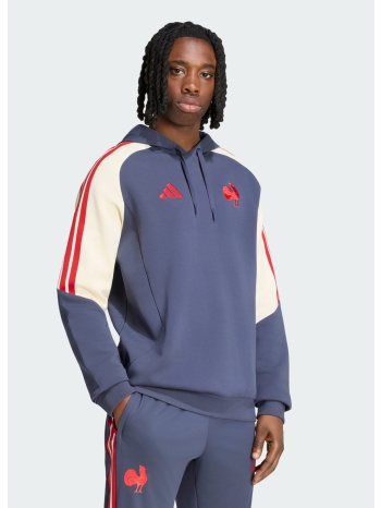 adidas france rugby ανδρικό φούτερ με κουκούλα