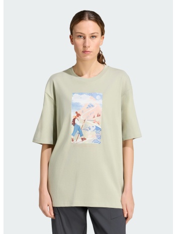 adidas terrex secret paths ahead graphic γυναικείο t‑shirt