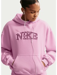 nike studio fleece γυναικεία μπλούζα με κουκούλα (9000275849_94376)