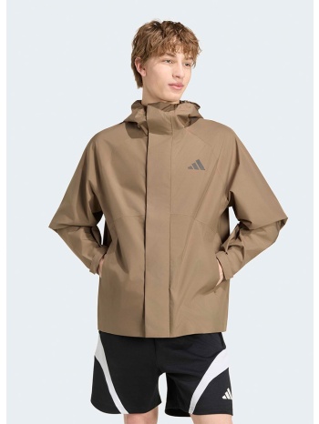 adidas sportswear essentials ανδρικό αδιάβροχο μπουφάν
