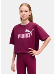 puma ess logo παιδικόcrop top (9000288723_97102)