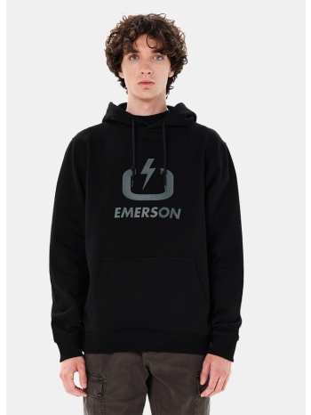 emerson classic logo ανδρική μπλούζα με κουκούλα