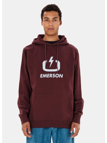 emerson classic logo ανδρική μπλούζα με κουκούλα