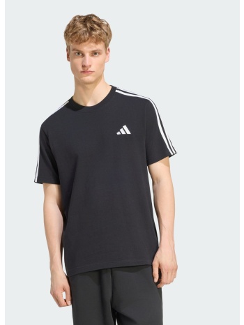 adidas essentials 3‑stripes left chest ανδρικό t‑shirt