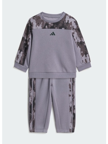 adidas sportswear essentials camo fleece jogger βρεφικό σετ