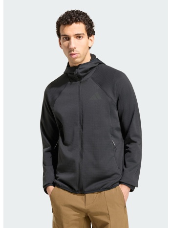 adidas terrex m xperior climawarm+ ventknit fleece hooded
