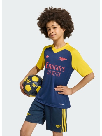 adidas arsenal fc 26/27 away kids pre-match jersey