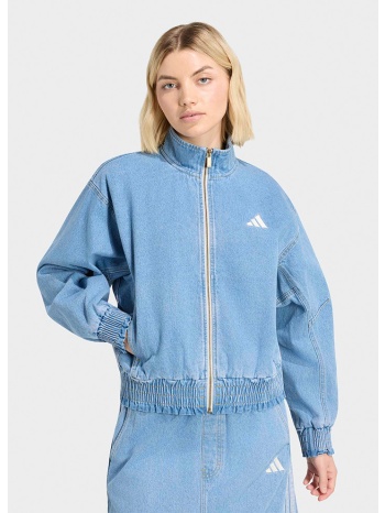 adidas sportswear denim γυναικεία ζακέτα (9000283593_92043)