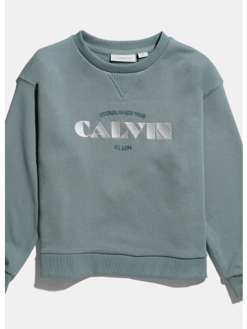 calvin klein seasonal aw terry παιδικό φούτερ