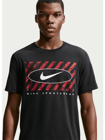nike sportswear club swoosh ανδρικό t-shirt