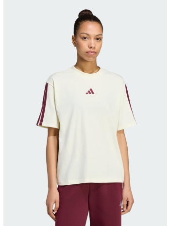 adidas sportswear essentials 3-stripes boyfriend tee