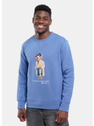 polo ralph lauren seasonal fleece ανδρική μακρυμάνικη μπλούζα (9000281990_95212)
