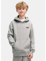 puma essentials 2 color small no.1 logo παιδικό φούτερ με κουκούλα (9000288721_89054)