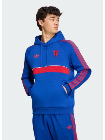 adidas manchester united fc og ανδρικό φούτερ με κουκούλα