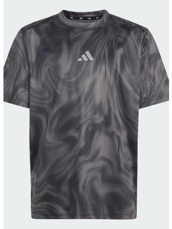 adidas sport icons all‑over graphic παιδικό t‑shirt