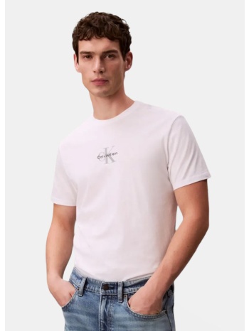 calvin klein 30s micro monologo graphic ανδρική t-shirt