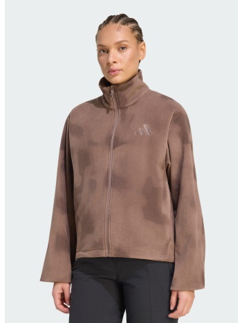 adidas terrex w multi climawarm full zip fleece jacket