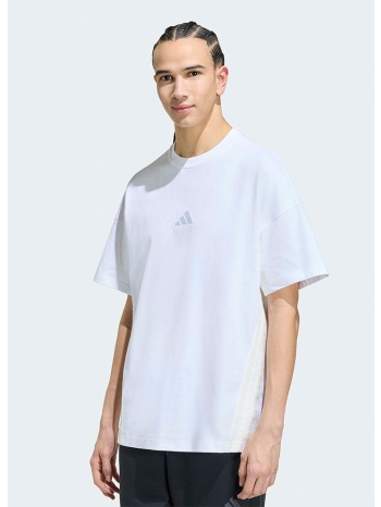 adidas sportswear 3-stripes studio ανδρικό t-shirt
