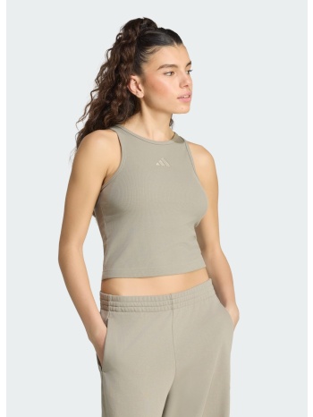 adidas sportswear kit small logo rib tank (9000297552_66202)