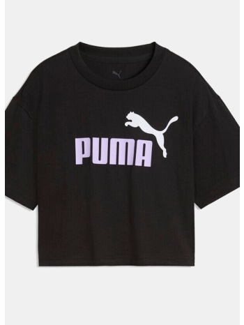 puma ess logo παιδικό crop top (9000288724_97103)