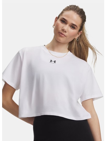under armour rival boxy solid γυναικείο t-shirt
