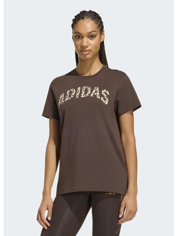 adidas sportswear animal print 2 γυναικείο t-shirt