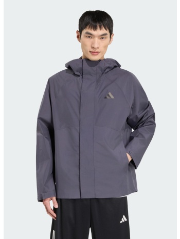 adidas sportswear essentials ανδρικό αδιάβροχο μπουφάν