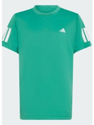 adidas club tennis 3‑stripes παιδικό tennis t‑shirt (9000284180_66300)
