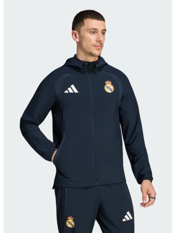 adidas real madrid fc tiro travel ανδρικό αντιανεμικό