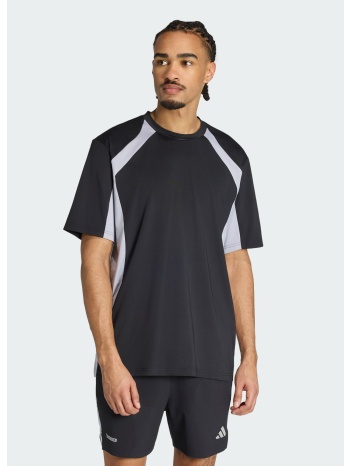 adidas tech apparel colorblock ανδρικό t‑shirt προπόνησης