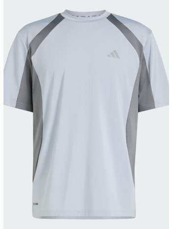 adidas tech apparel colorblock ανδρικό t‑shirt προπόνησης