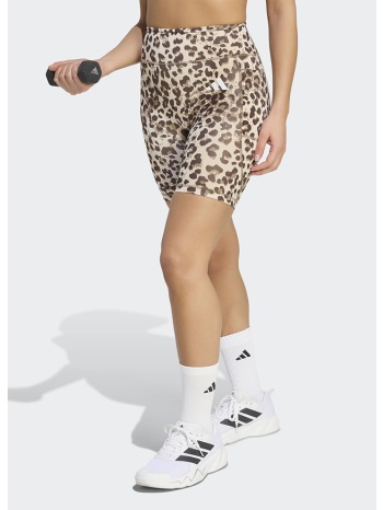 adidas optime essentials aop γυναικείο biker shorts 