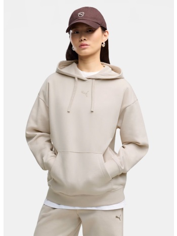 puma essentials centered cat logo relaxed γυναικείο φούτερ