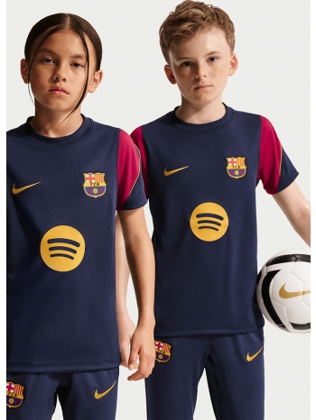 nike barcelona fc dri-fit strike παιδικό t-shirt