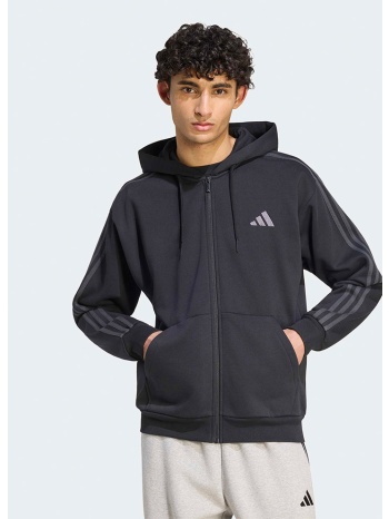 adidas sportswear 3-stripes fleece ανδρική ζακέτα